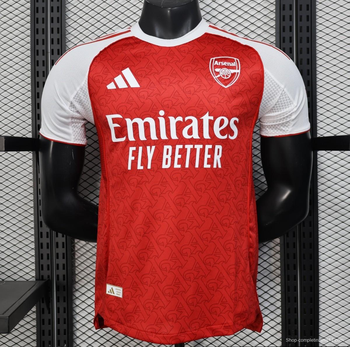 Player Version 25/26 Arsenal Home Jersey
