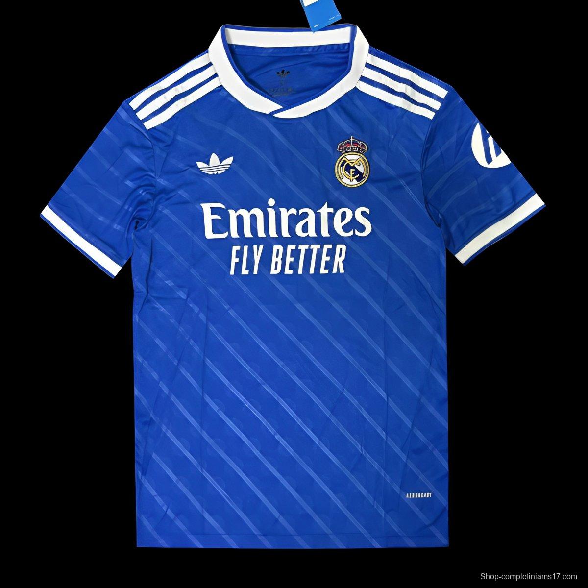 25/26 Real Madrid Third Blue Jersey