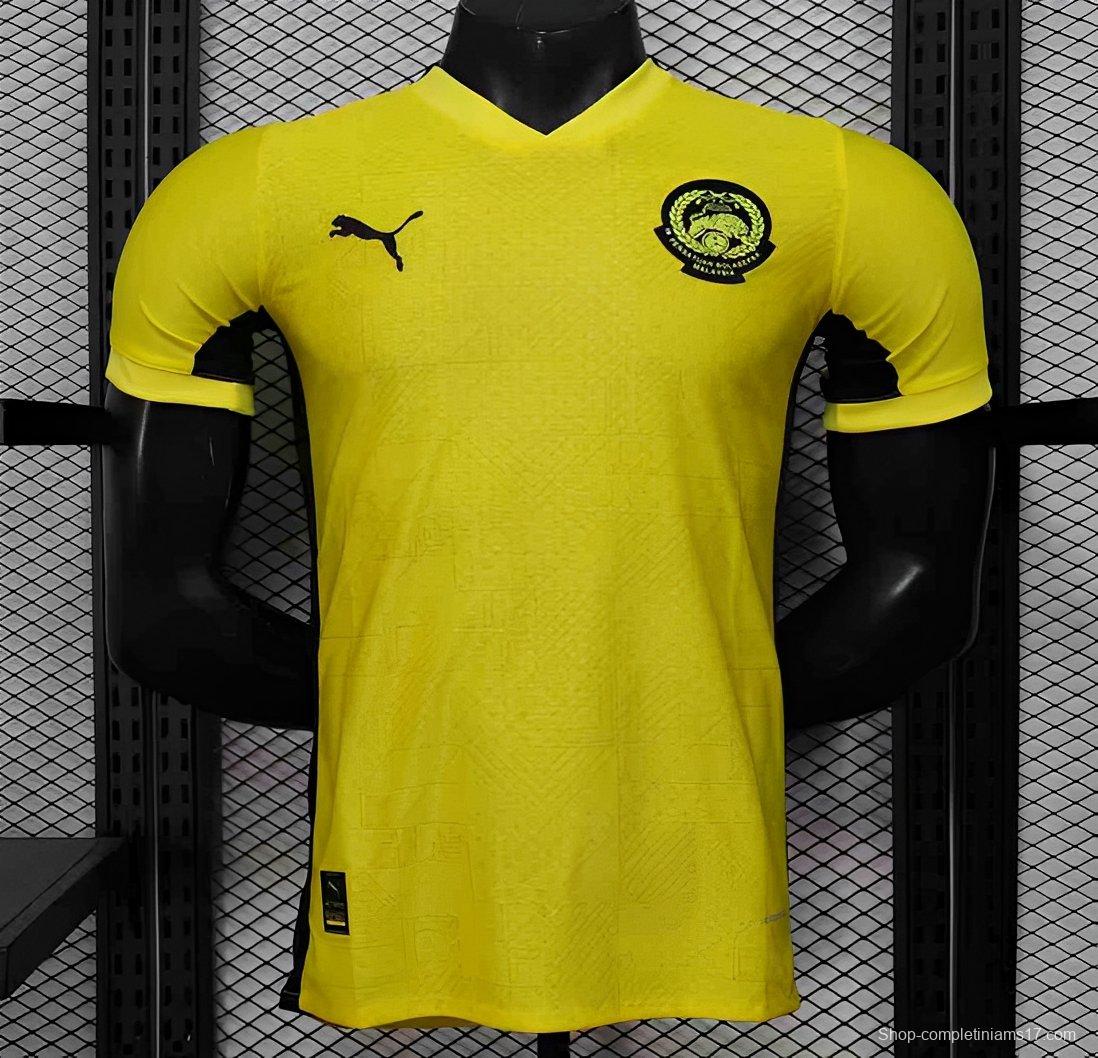 Player Version 2025 Malaysia Home Jersey