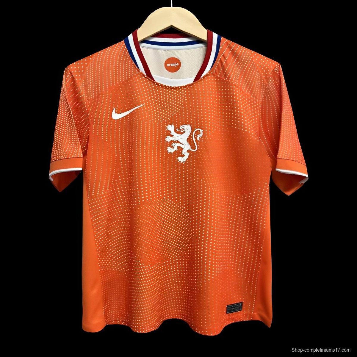 2025 Netherlands Home Jersey