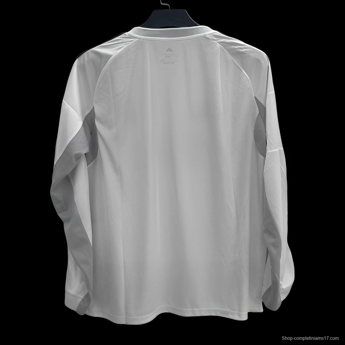 25/26 Real Madrid Home Long Sleeve Jersey