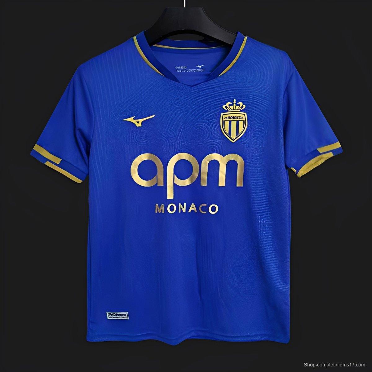 25/26 Monaco Away Blue Jersey
