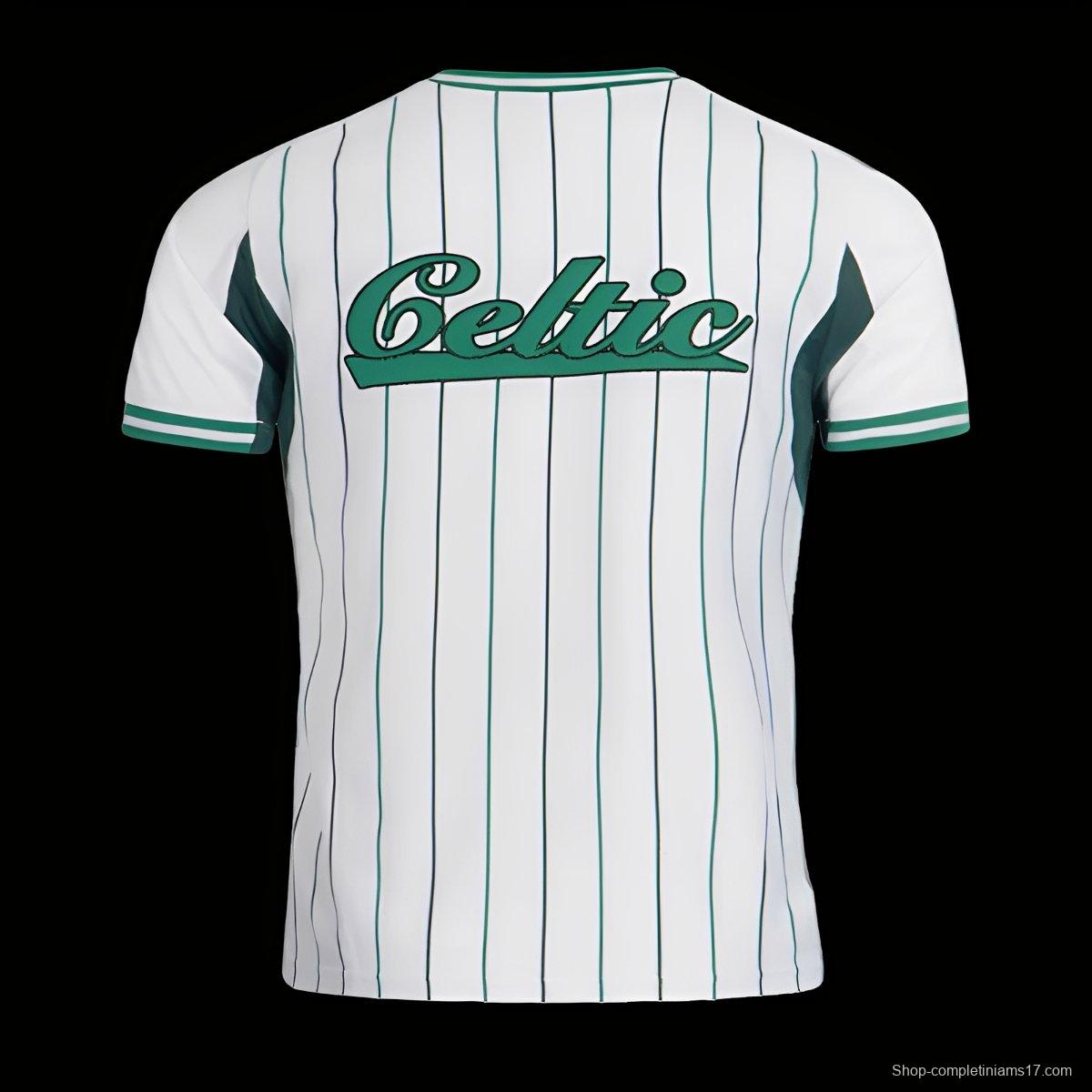 25/26 Celtic US Pack Baseball Jersey