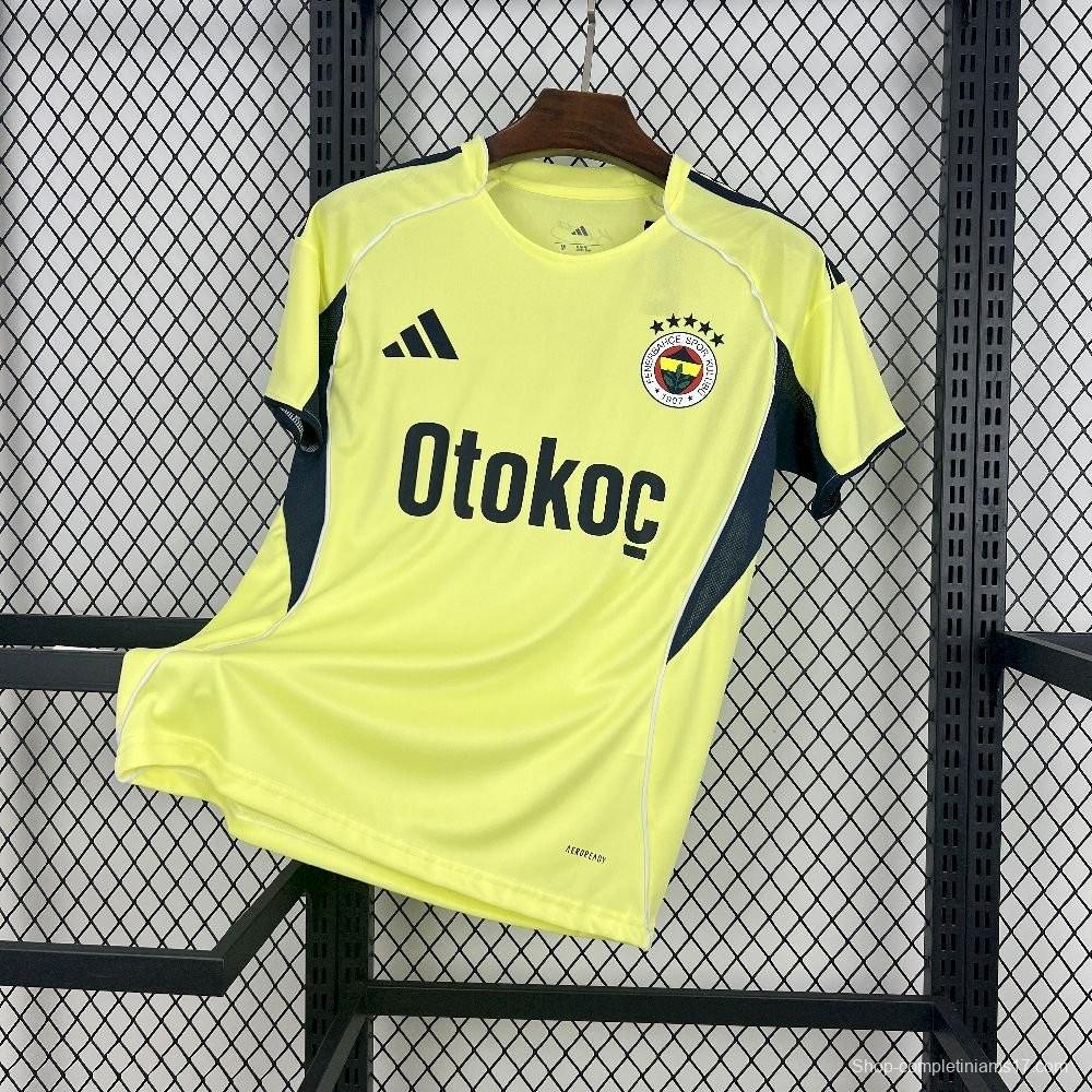 25/26 Fenerbahce Away Yellow Jersey