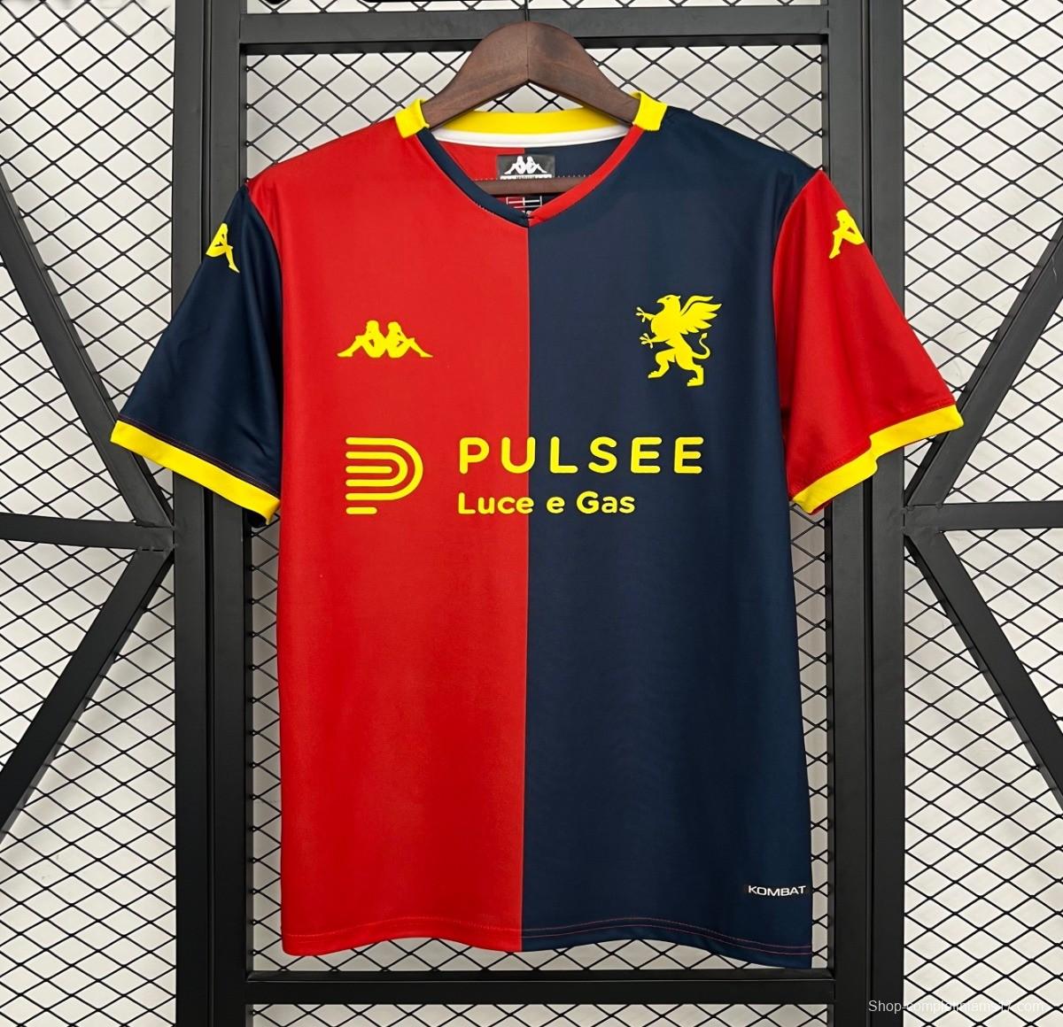 25/26 Genoa Home Jersey