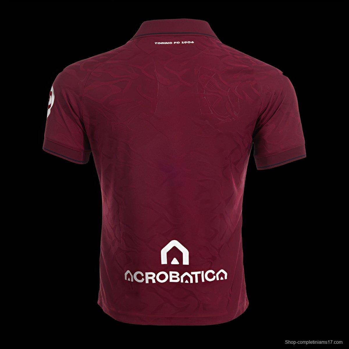 25/26 Torino Home Jersey