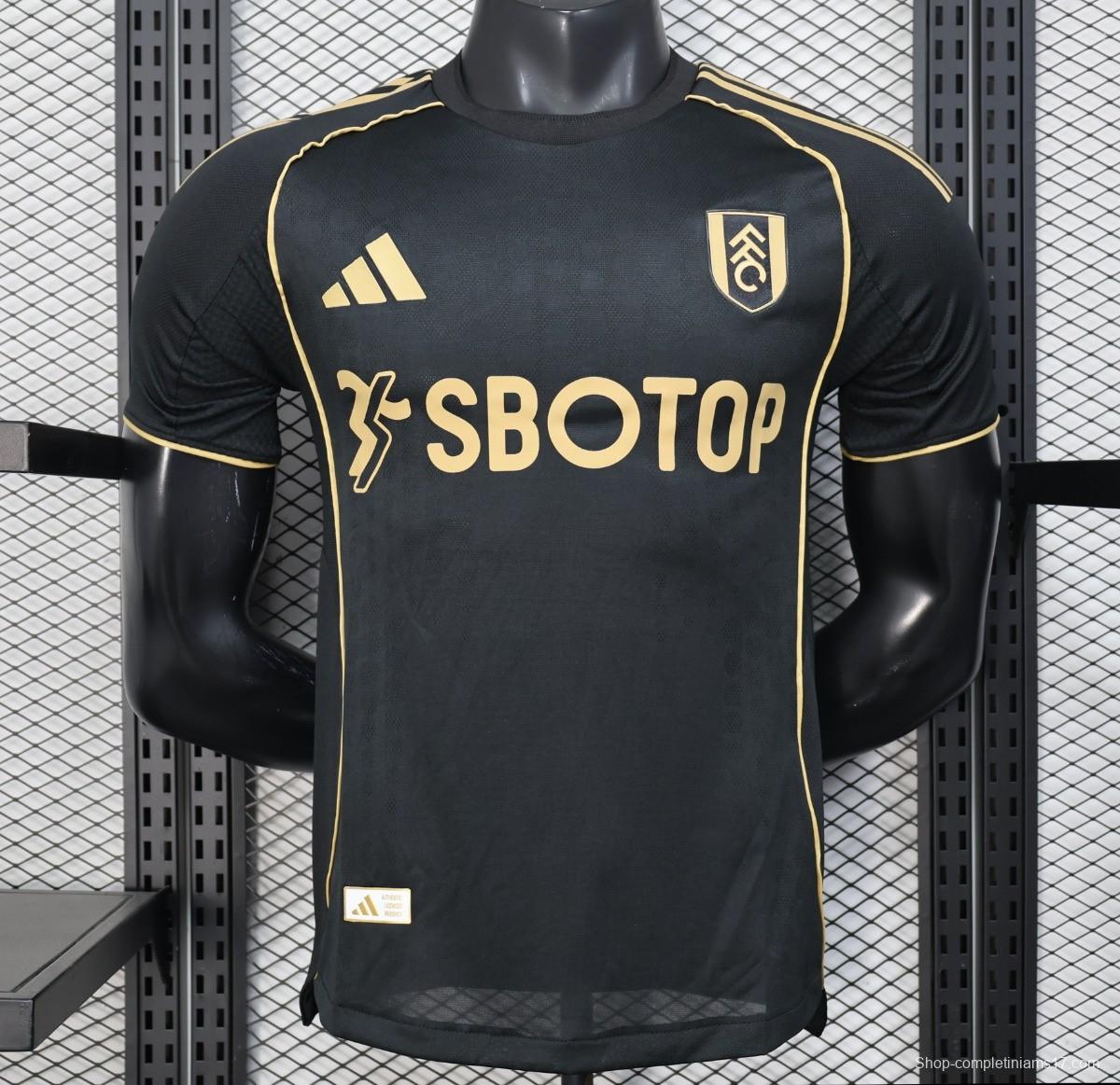 Player Version 25/26 Fulham Away Black Jersey