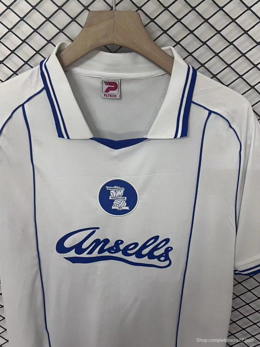 Retro 84/85 Birmingham City Away White Jersey
