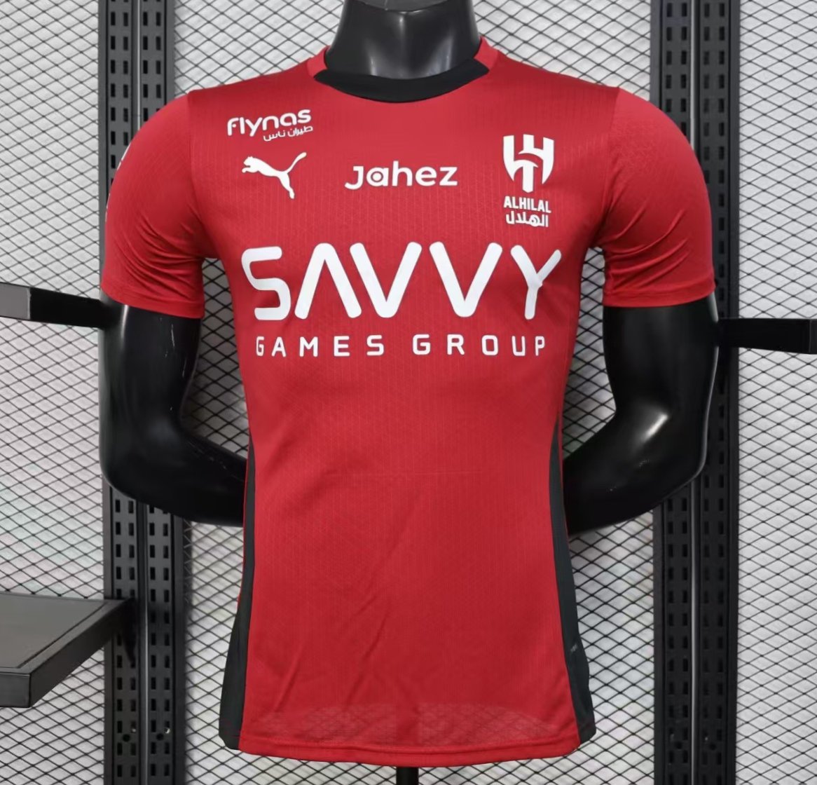 Player Version 25/26 Al Hilal Red Jersey