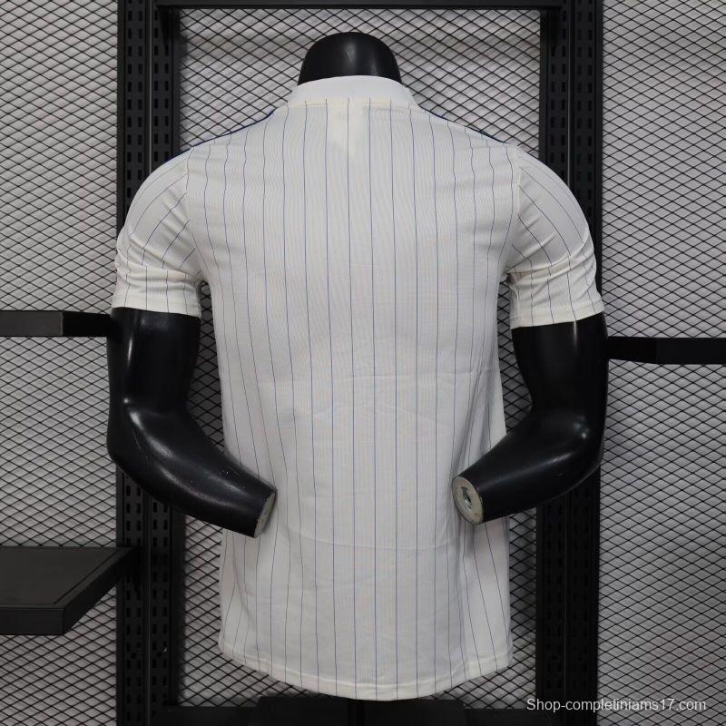 Player Version 25/26 Chelsea Adidas Original Terrace Icons WHITE Jersey