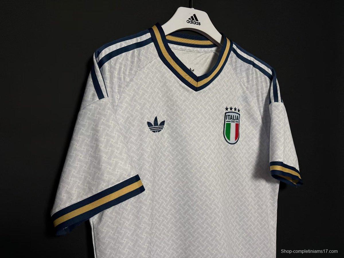 2025 Italy Away WHITE Jersey