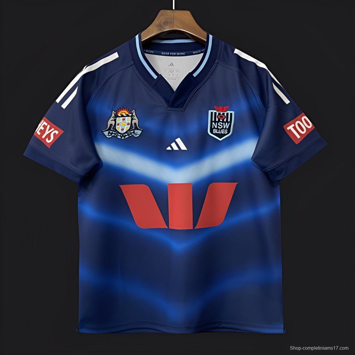 2025 NSW Blues Navy with Blue Gradient Jersey