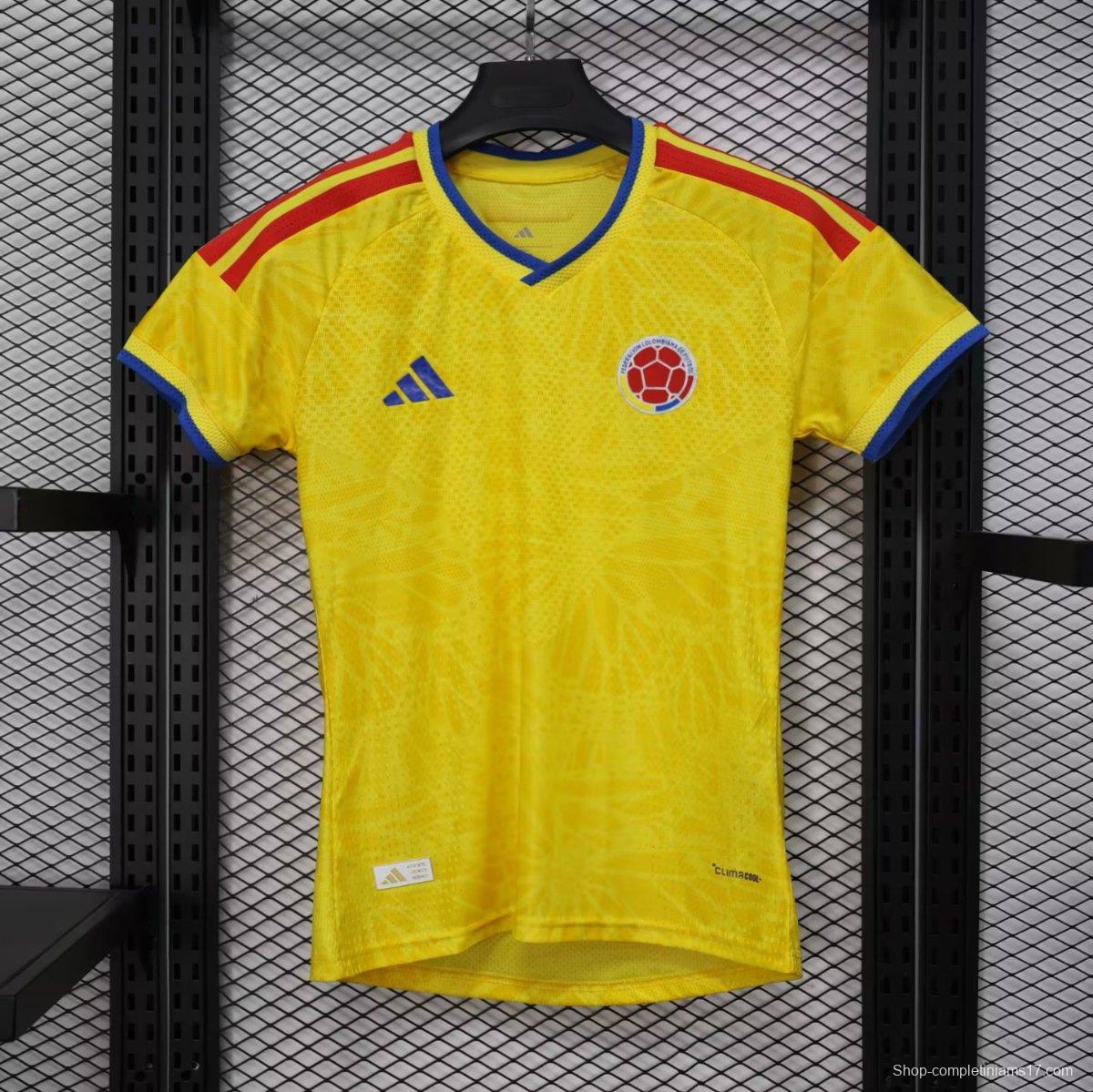 Player Version 2026 Colombia Home Women Jersey