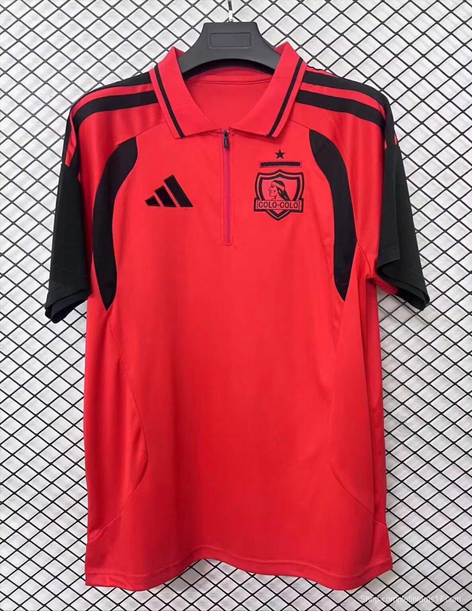 25/26 COLO COLO Red POLO Jersey