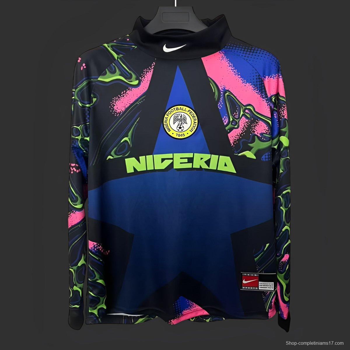 2026 Nigeria Hollywood Goalkeeper Long  Sleeve Jersey