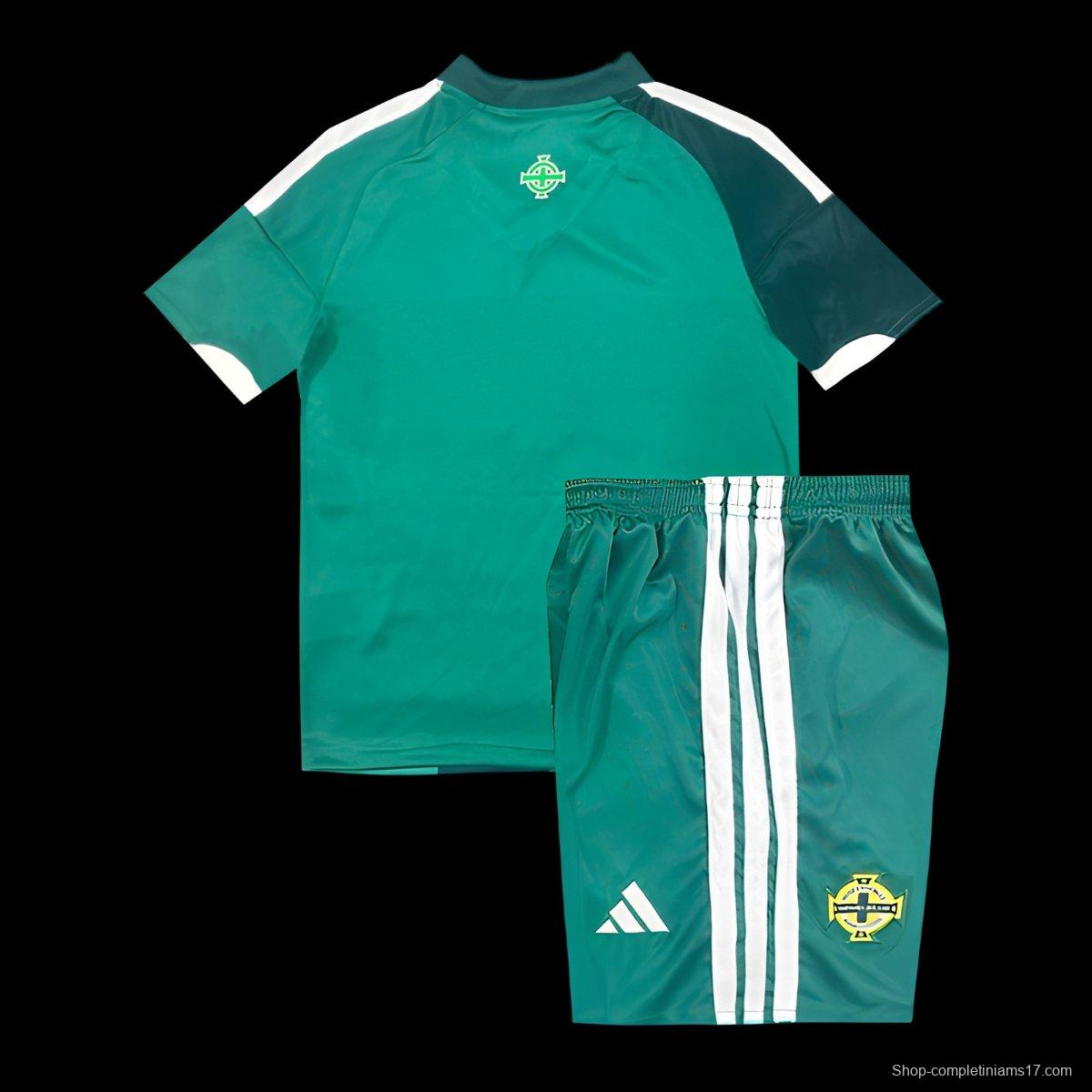 2026 Kids Northern Ireland Home Jersey