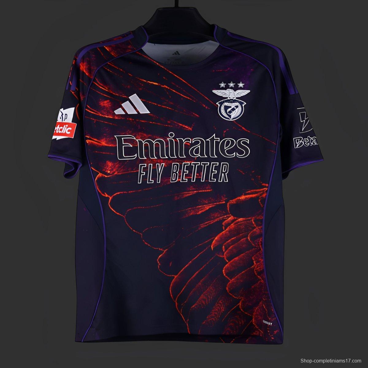 25/26 Adidas x Vhils x SL Benfica Special Jersey