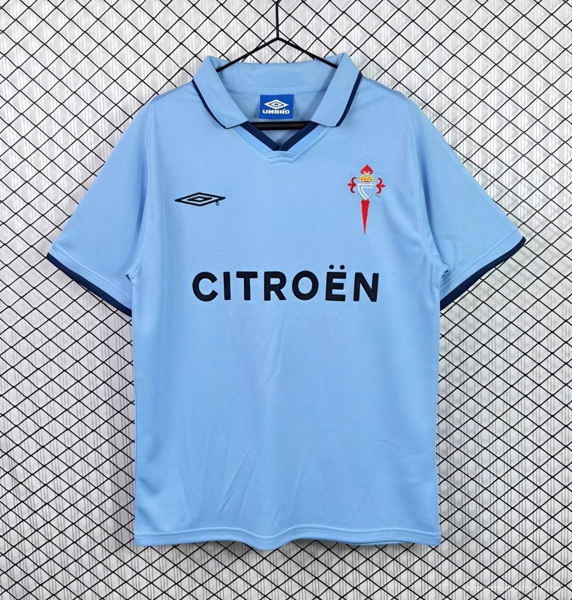 Retro 01/02 Celta de Vigo Home Jersey