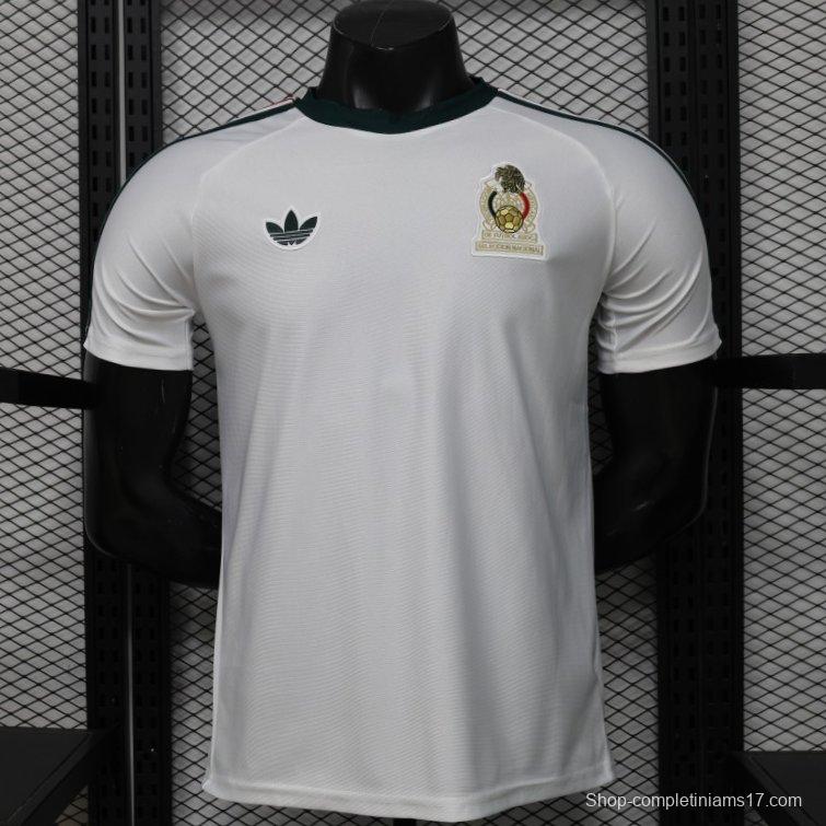 Player Version 2026 Mexico Away White Jersey