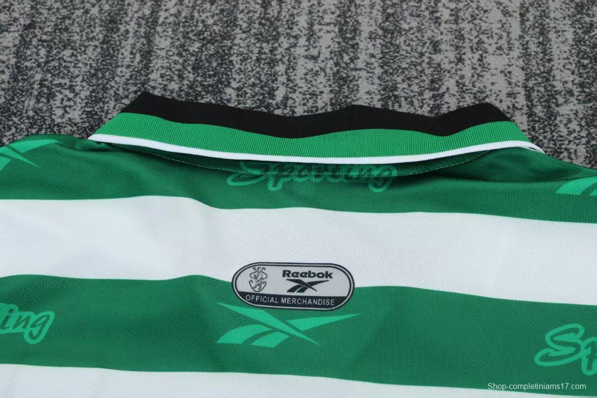 Retro 99/00 Kids Sporting Lisbon Home Jersey