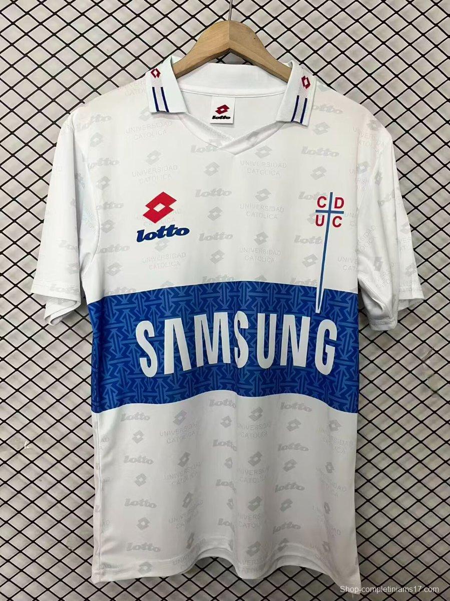 Retro 96/97 Universidad Catolica Chile Home Jersey