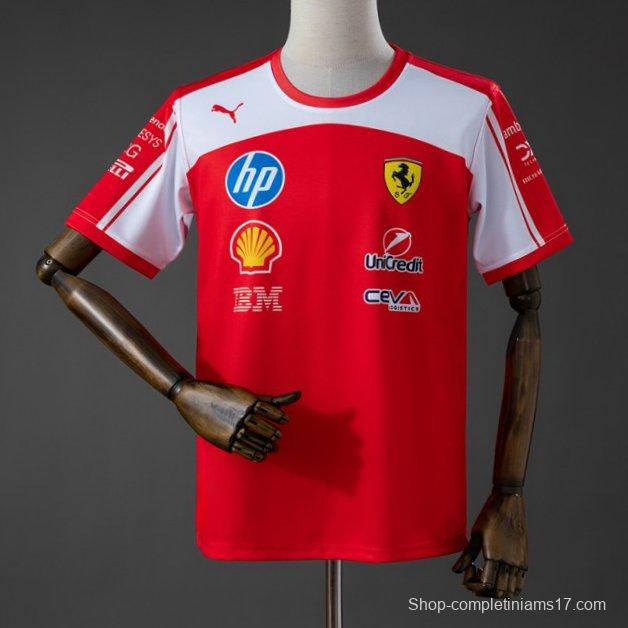 2026 F1 Scuderia Ferrari Racing Suit Red