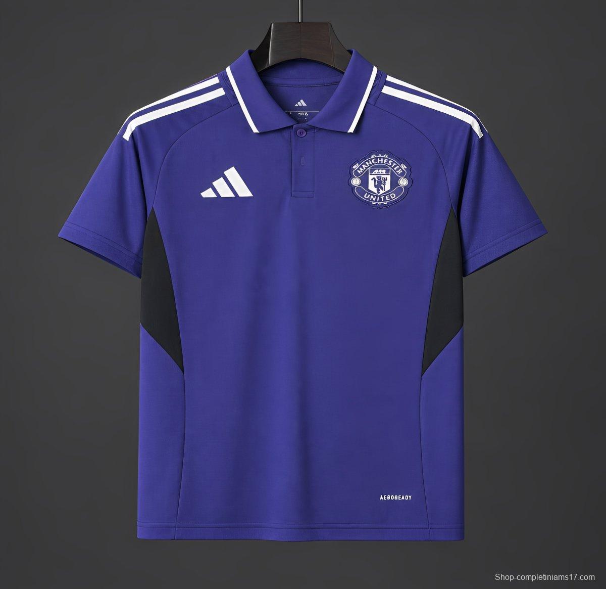 26/27 Manchester United Purple POLO Jersey