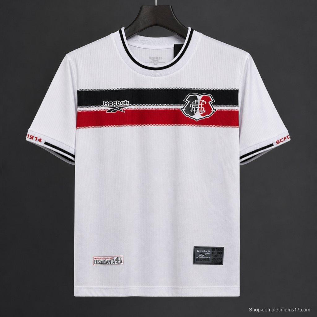 26/27 Santa Cruz FC Away White/Tricolor Jersey