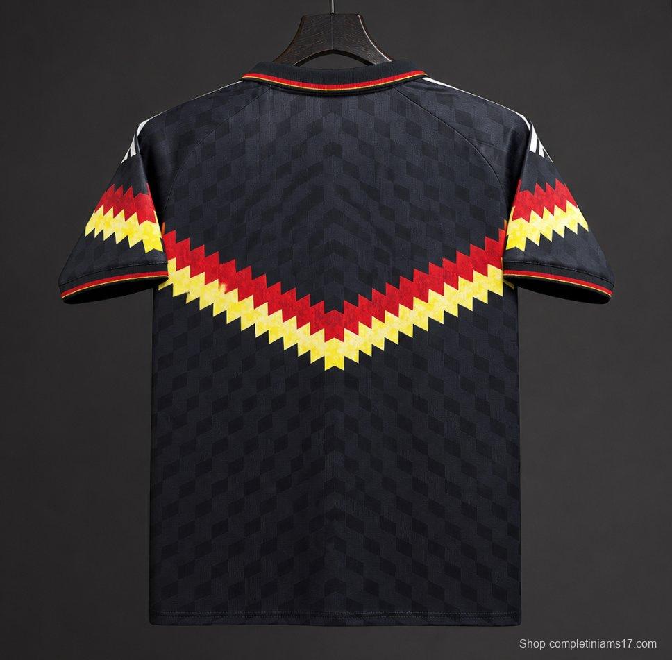 2026  Germany Special Edition Black 1990s Vintage Style Concept Jersey