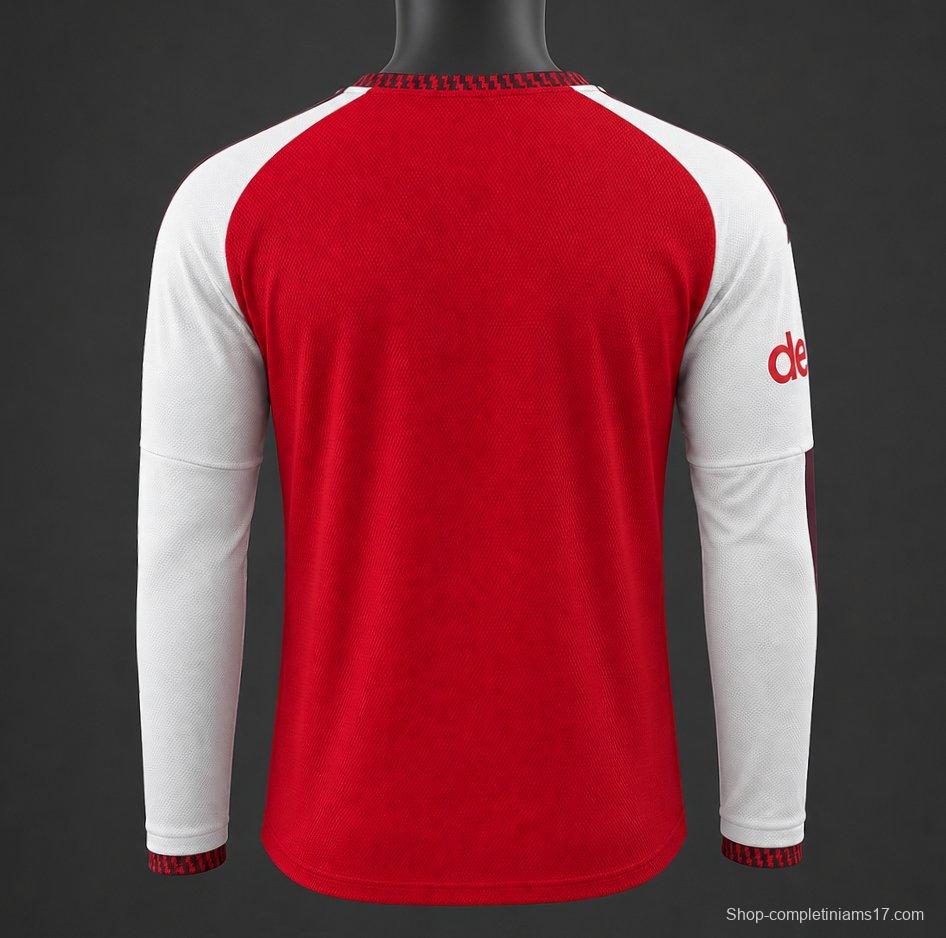 Player Version 26/27 Arsenal Home Long Sleeve Jersey