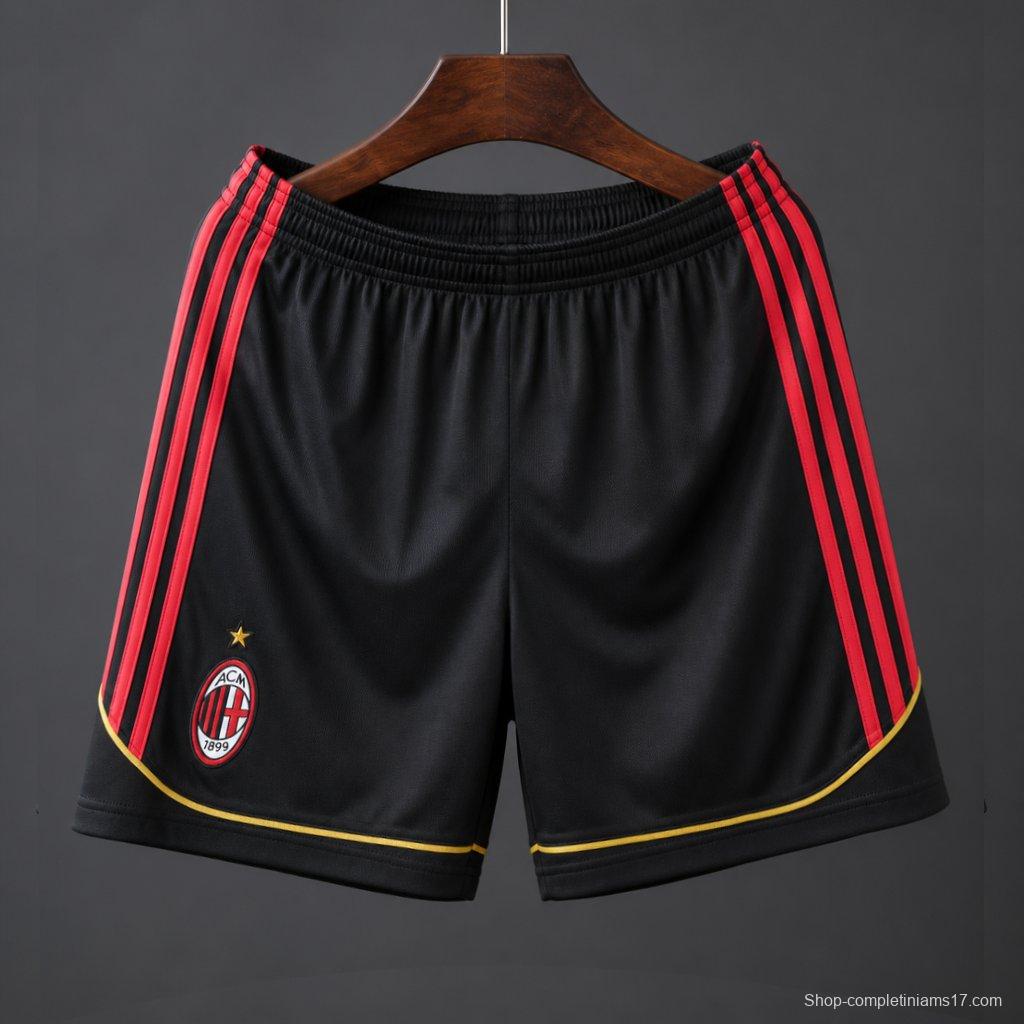 Retro 2006/07 AC Milan Home Shorts Soccer Jersey
