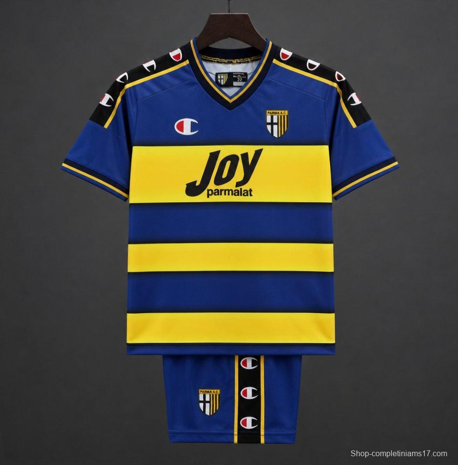 Retro Kids 01/02 Parma Home Jersey