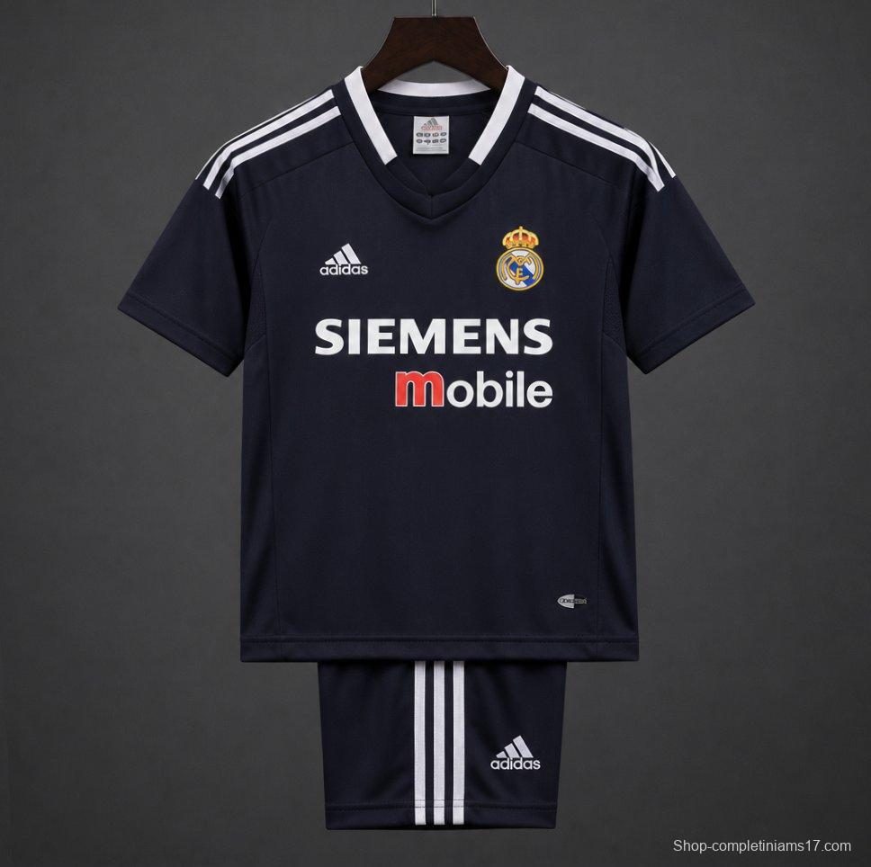 Retro Kids 04/05 Real Madrid Away Jersey