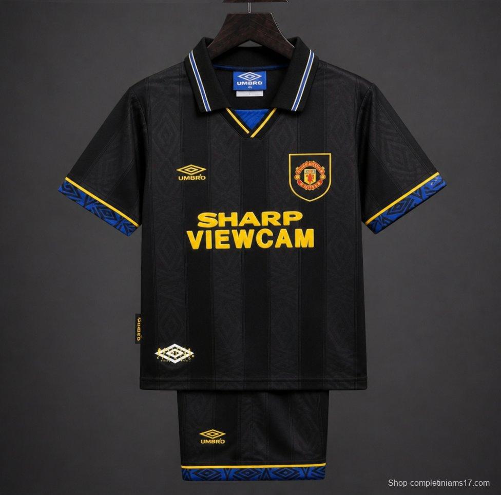 Retro Kids 93/94 Manchester United Away Jersey