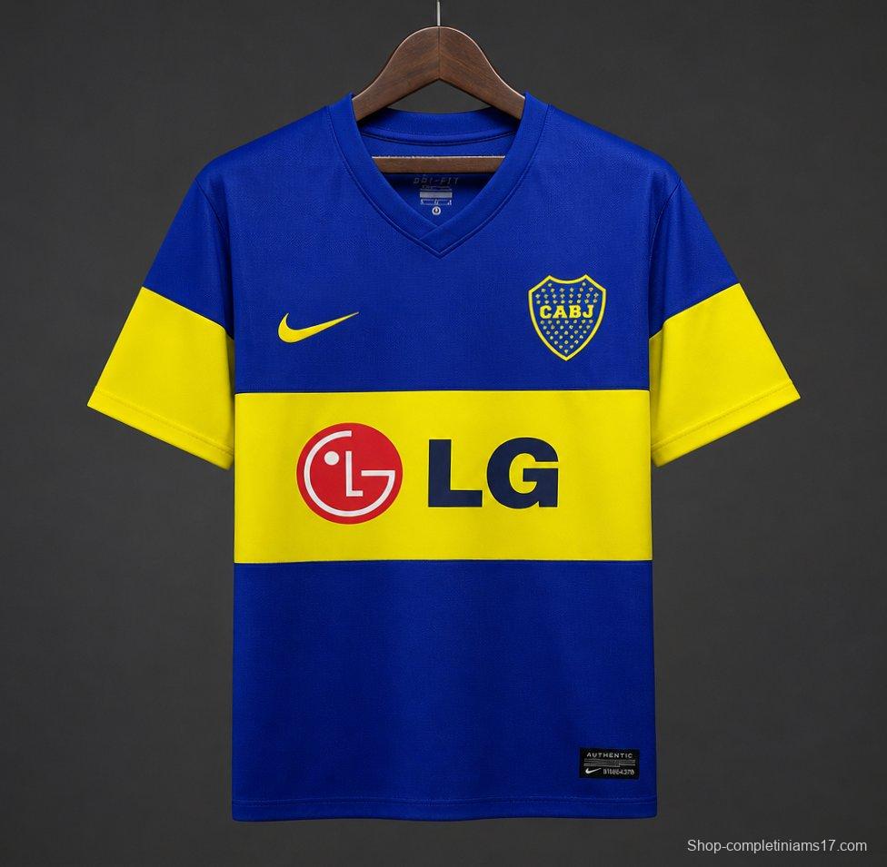 11/12 Retro Boca Juniors Home Jersey