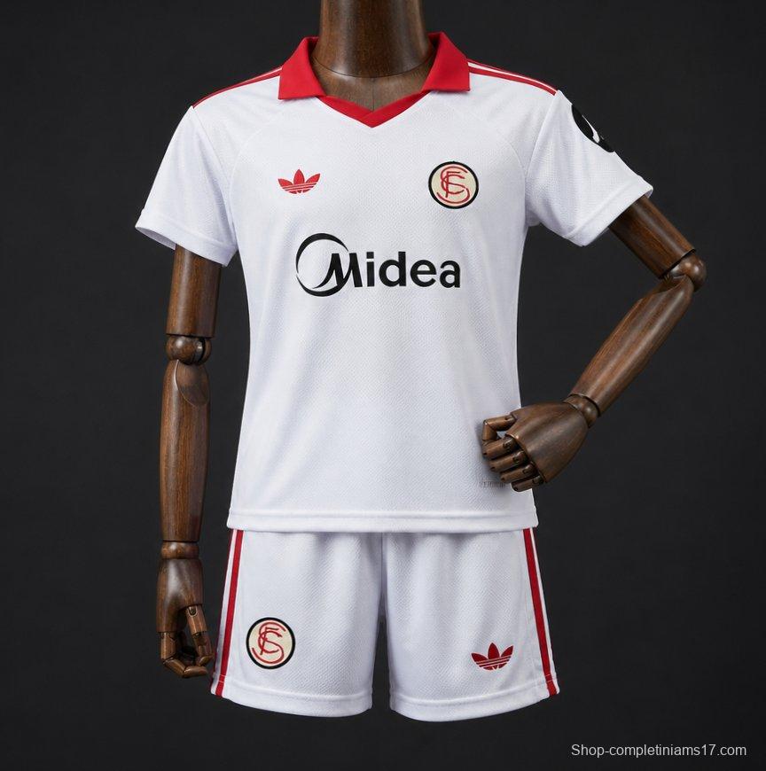 2025/26 Kids Sevilla FC Vintage Kit