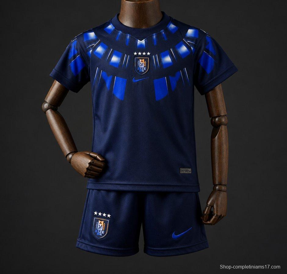 2026 Kids Uruguay World Cup Away Kit