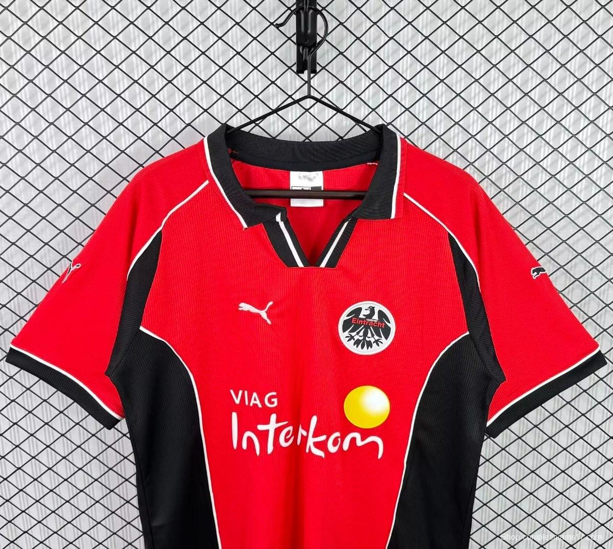 Retro 99/00 Eintracht Frankfurt Home Jersey