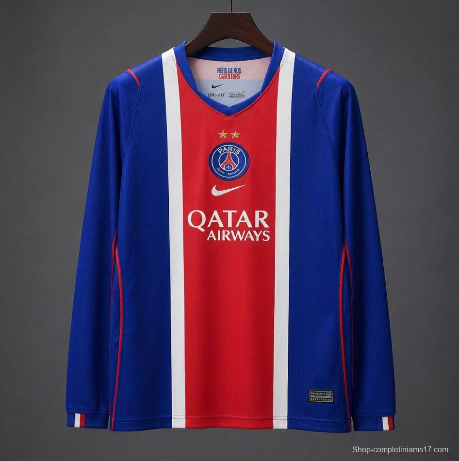 26/27 PSG Home Long Sleeve Jersey