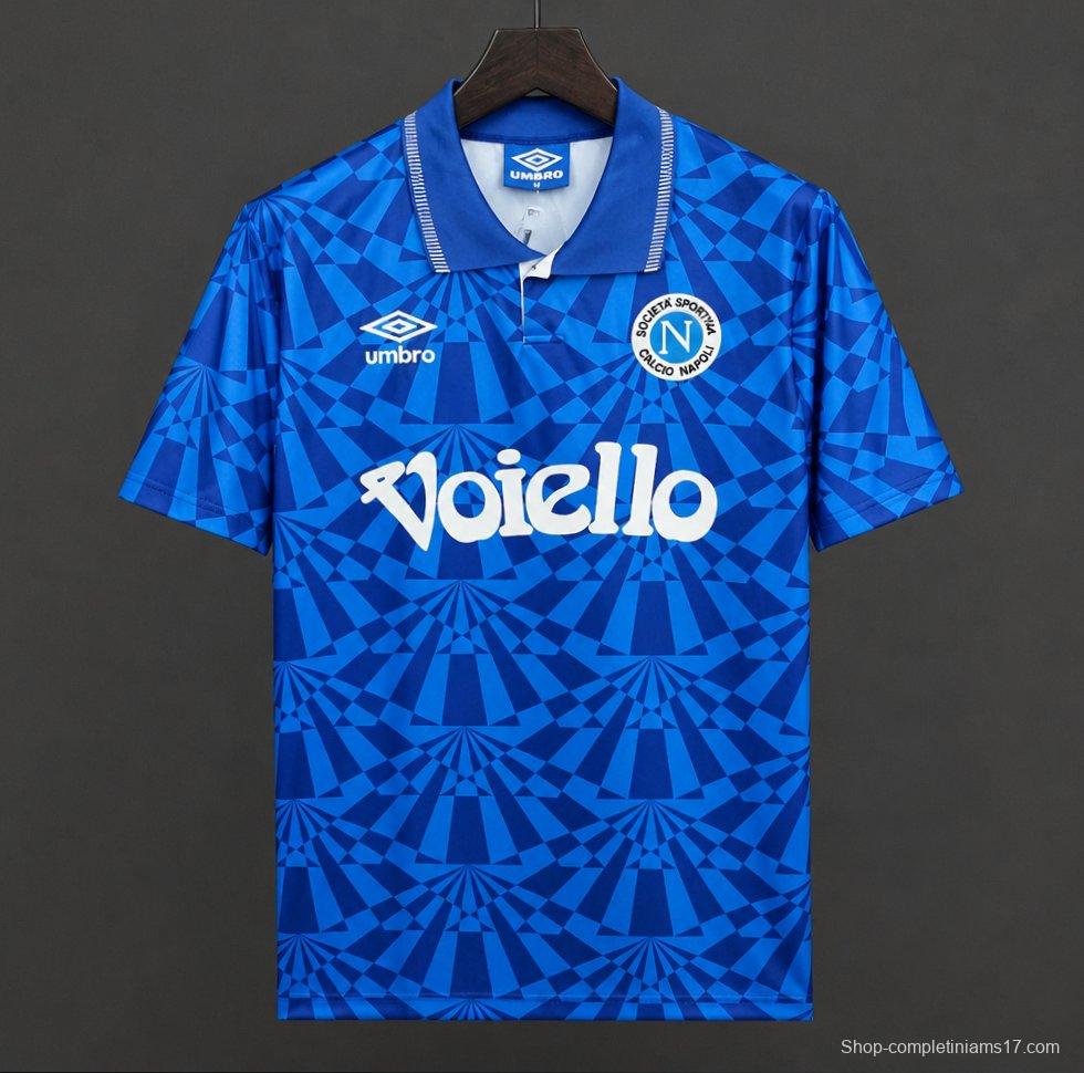 Retro Napoli 91/93 home Soccer Jersey