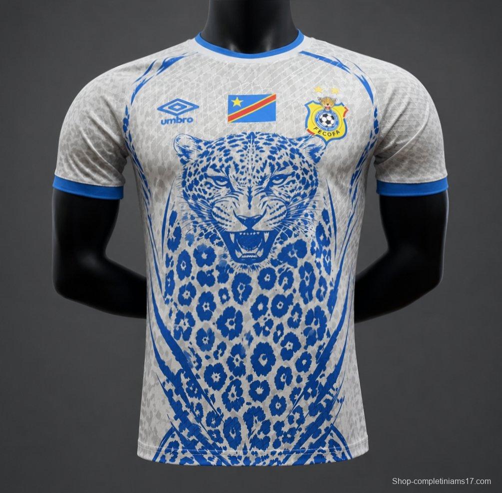 Player Version 2026 Congo Away White Jersey