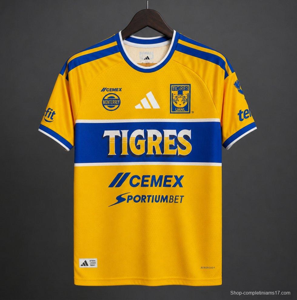 26/27 Tigres UANL Home  Jersey