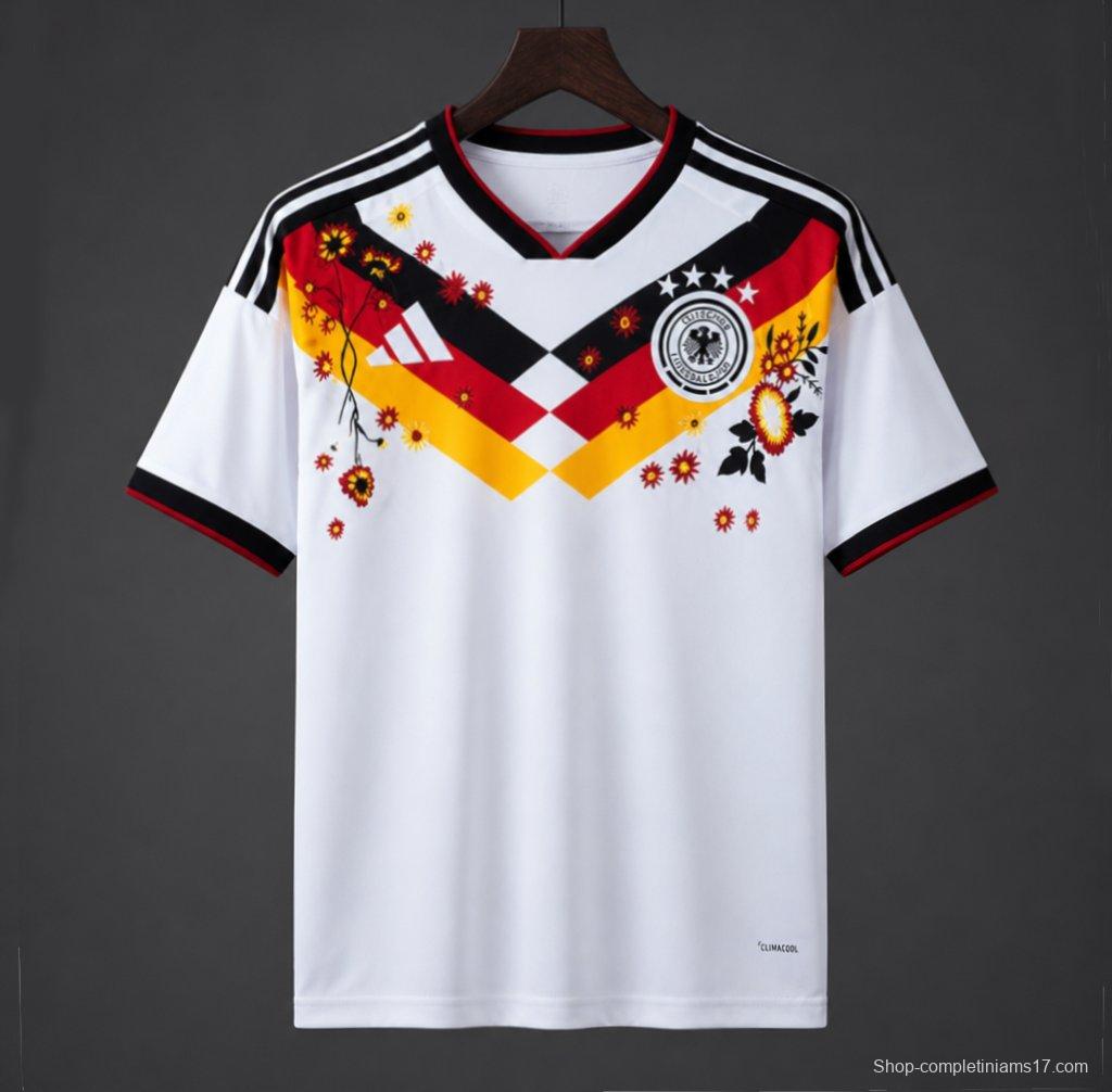 2026 Germany Home Embroidery Art Edition Jersey