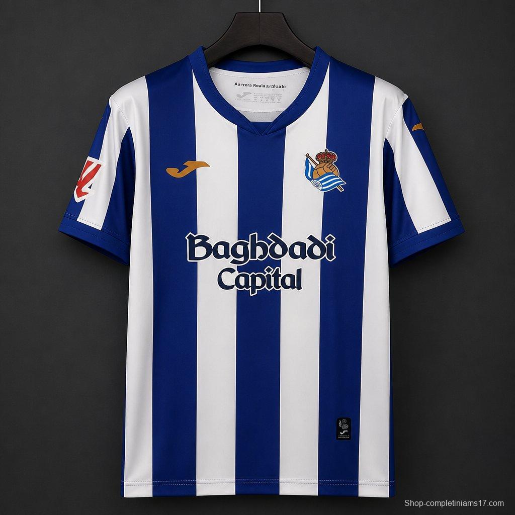 26/27 Real Sociedad home  jersey