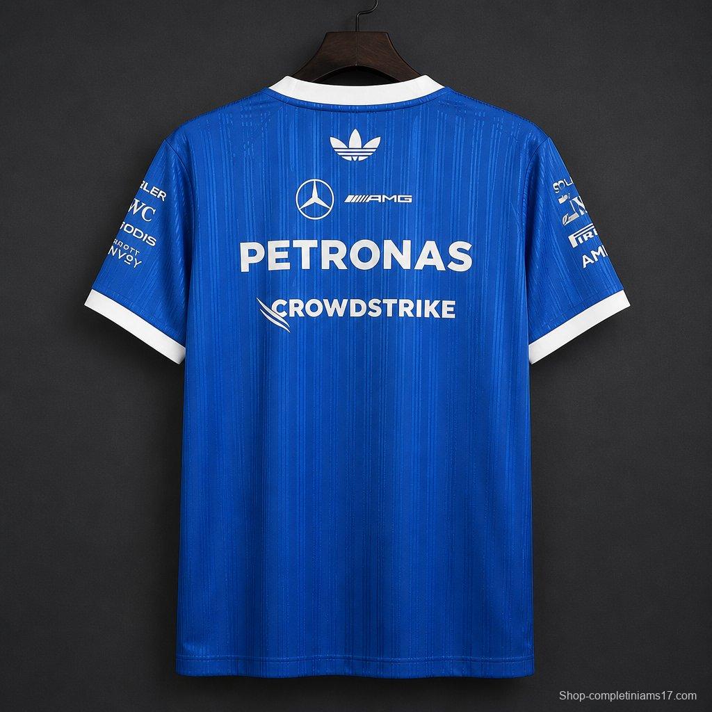 2026 F1 Mercedes-AMG Petronas F1 Team Blue Training Jersey