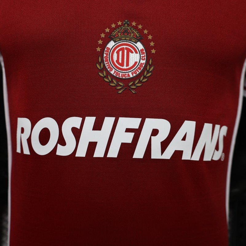 Player Version 26/27 Toluca Home Red Jersey