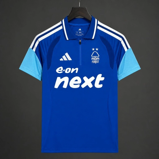26/27 Nottingham Forest Blue Polo Jersey