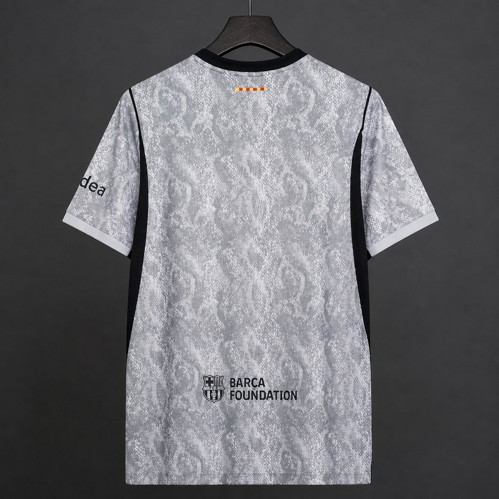 26/27 Barcelona Grey Goalkeeper Jersey