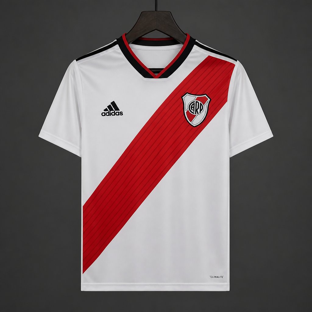 Retro 18/19 River Plate Home White Jersey