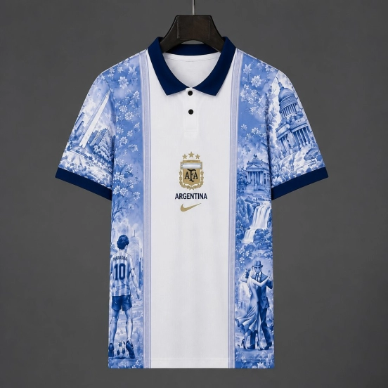 2026 Argentina  Special Edition Polo Collar Jersey